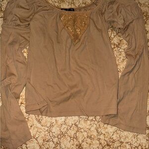 Vintage 579 Women’s Top Lace Cottage Core Fairy Small Boho